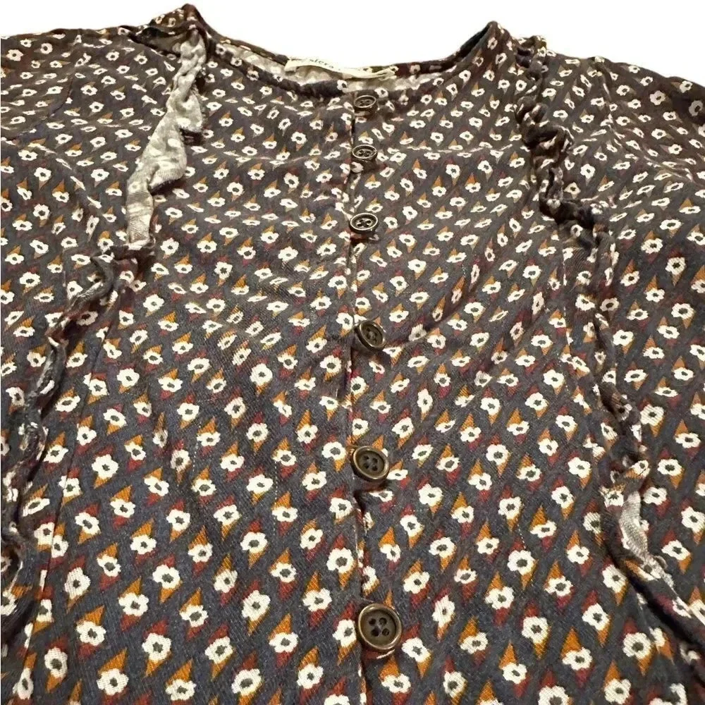 Sfera | Girl’s Fall Floral Ruffle Dress (7-8 yrs) 🍂